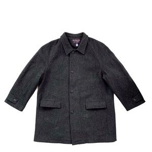 Wool Overcoat Size Large Roundtree & Yorke
